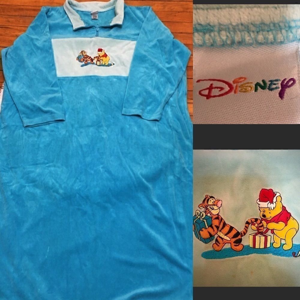 DISNEY Velor Vintage Thick lounge gown‎